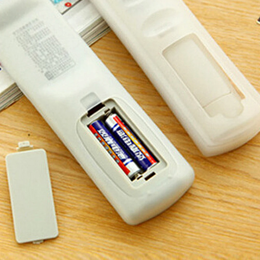 

1pc Silicone Remote Controller Cover Waterproof Transparent Protector Case For Video Condition Stretchable
