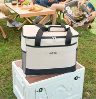 30L Large Capacity Camping Picnic Insulated Cooler Bag Cooler Box Travel Lunch Ice Thermal Food Lunch Bag