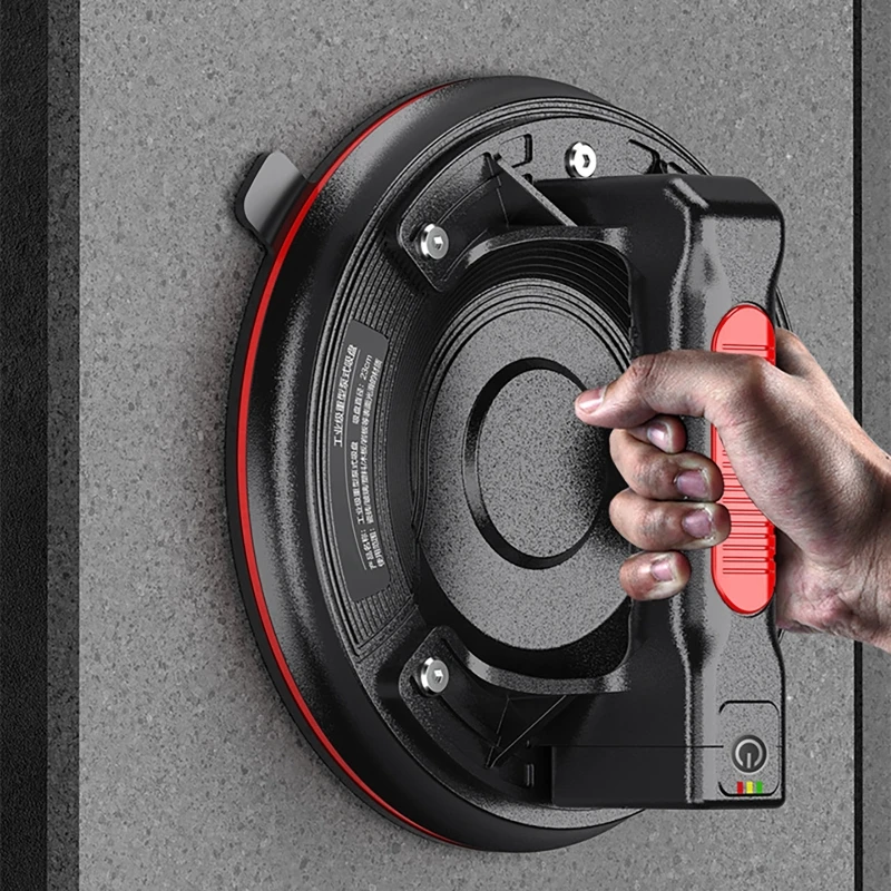 8 Inch 220KG Air Pump Vacuum Suction Cups Powerful Heavy Duty Strong Hand Pump Sucker Lifted Magnets Handling Tools Tile Glass