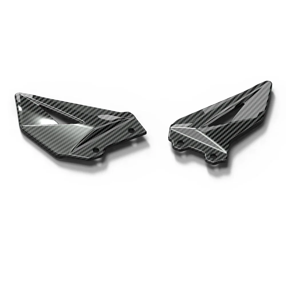 Carbon-look Motorcycle Accessories Heel Guard Plates Foot Rests For Honda CBR1000RR CBR1000 RR 2008-2024