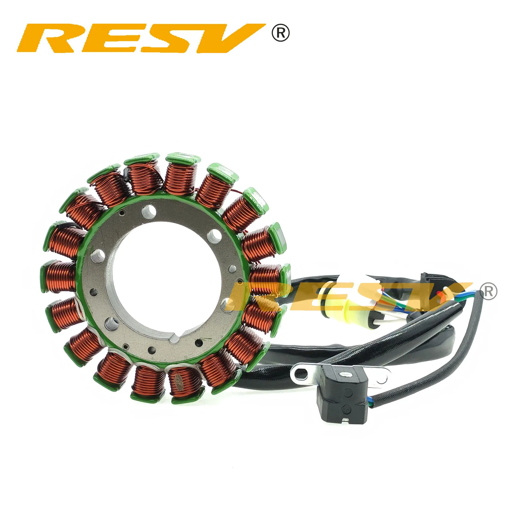 RESV for YAMAHA YFM350X YFM350FWA YFM400F YFM450FWA YFM660FA Bruin Kodiak Grizzly 350 450 660 2P5-81410-00 Ignition Coil Stator