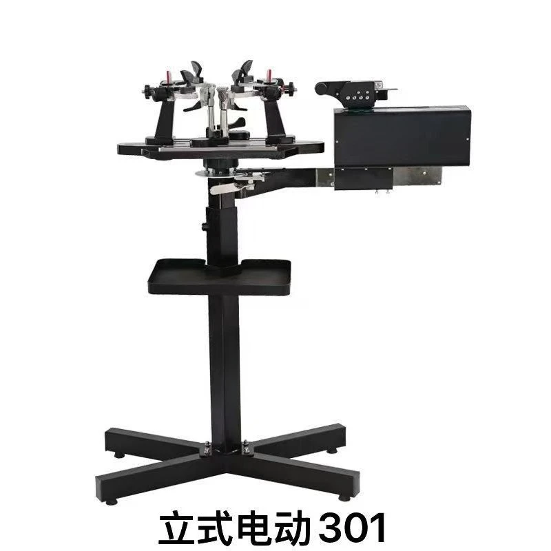 Hand Crank 3D Racket Stringing Machine, Badminton & Tennis Net Racket String Winding & Tensioning Equipment