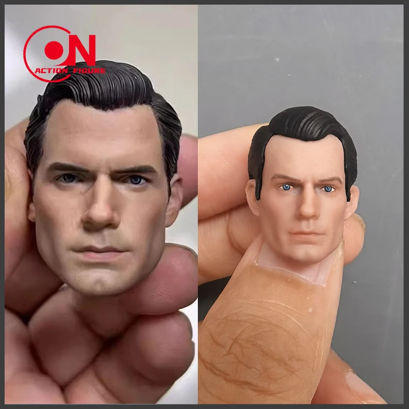 1/6 Henry Cavill Hoofd Beeldhouwen Pvc Mannelijke Soldaat Hoofd Snijwerk Model Fit 12 ''Action Figure Body Poppen