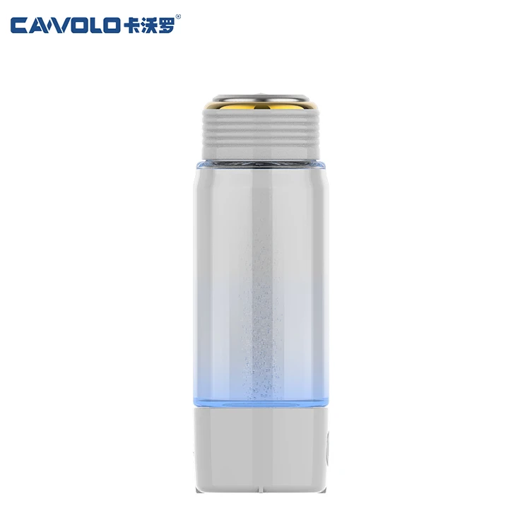 

New Fashion 400MLPortable Usb Rechargeable Water Electrolysis Ionizer Cup Rich Water Generator Bottle