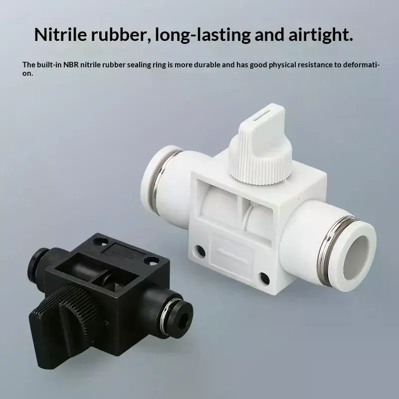Premium Pneumatic Fitting Pipe Connector HVFF Tube Air Quick Fittings 4/6/8/10/12 mm