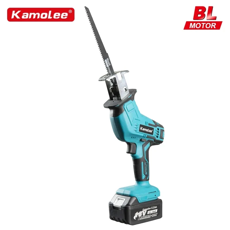 

Безщеточный беспроводный резак для дерева Kamolee 3600 Вт 12000SPM с регулируемой скоростью, инструмент для резки металла и дерева для батареи Makita 18 в