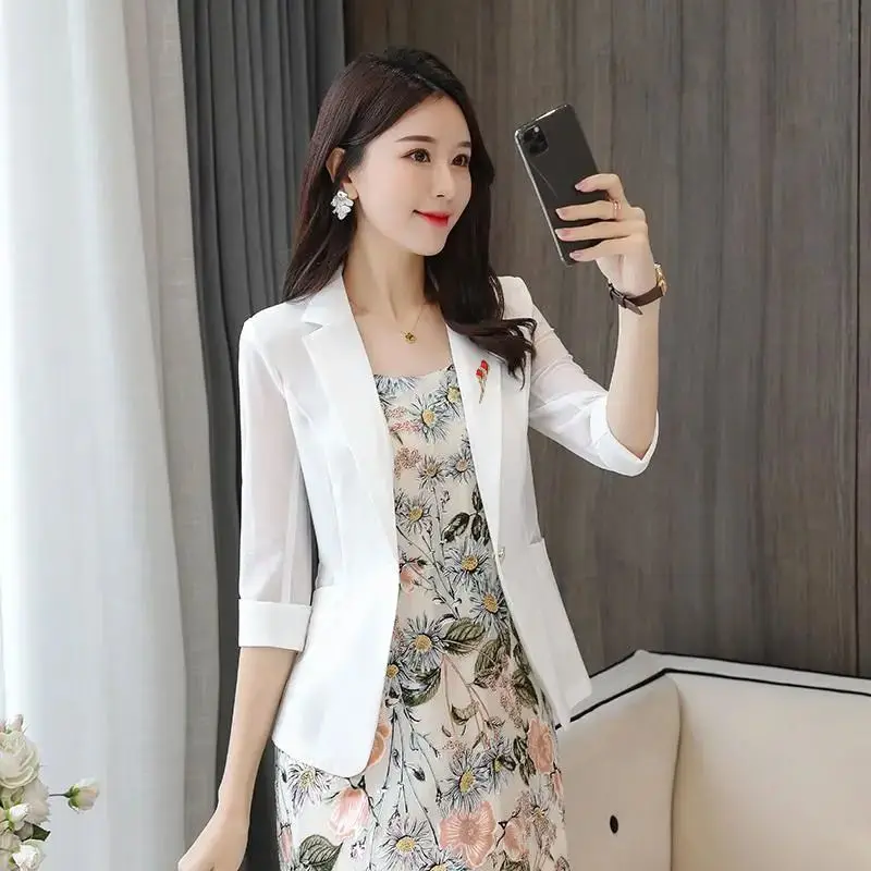 بدلة نسائية للحماية من الشمس من Orta Me Jaet Faionable كاجوال للتخسيس لربيع وصيف جديد Sle Top Quali إنتاج صيني #1