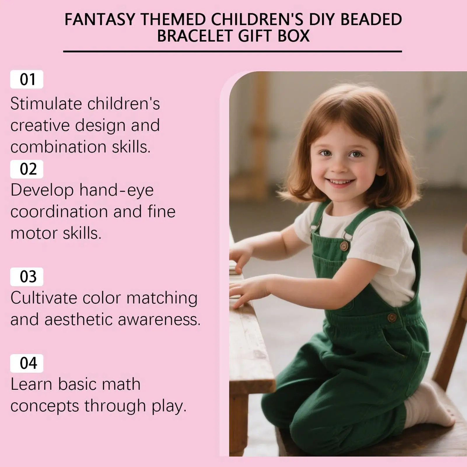 Kit de fabricación de joyas, Kit de fabricación de joyas con dijes, accesorios de artesanía creativa, juguetes interactivos para niños, adolescentes, hombres, niños, fanáticos, niños y mujeres