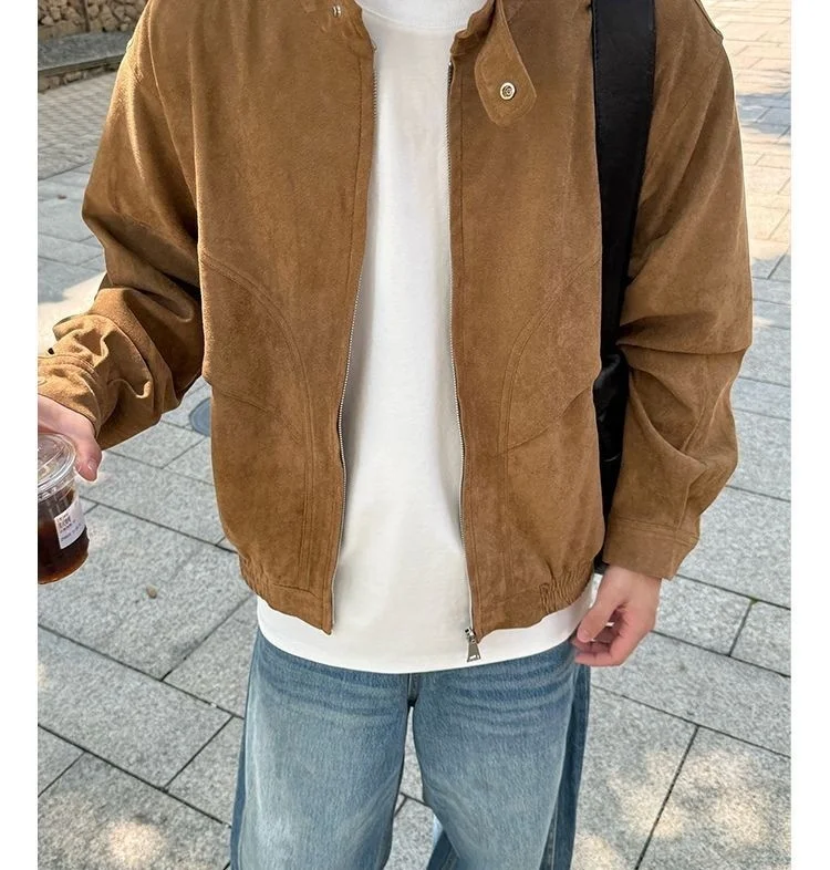 

Мужская куртка-пальто в американском стиле: винтажная, классическая, элегантная, с вышивкой в стиле вестерн-ковбой, популярная, модная, в стиле родео.