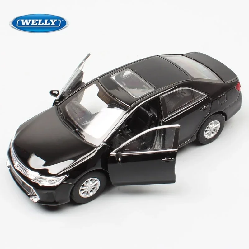 WELLY 1:36 Toyota Camry Alloy Car Model High Simulation Diecasts Metal Toy Vehicles Car Model Pull Back Collection Children Gift