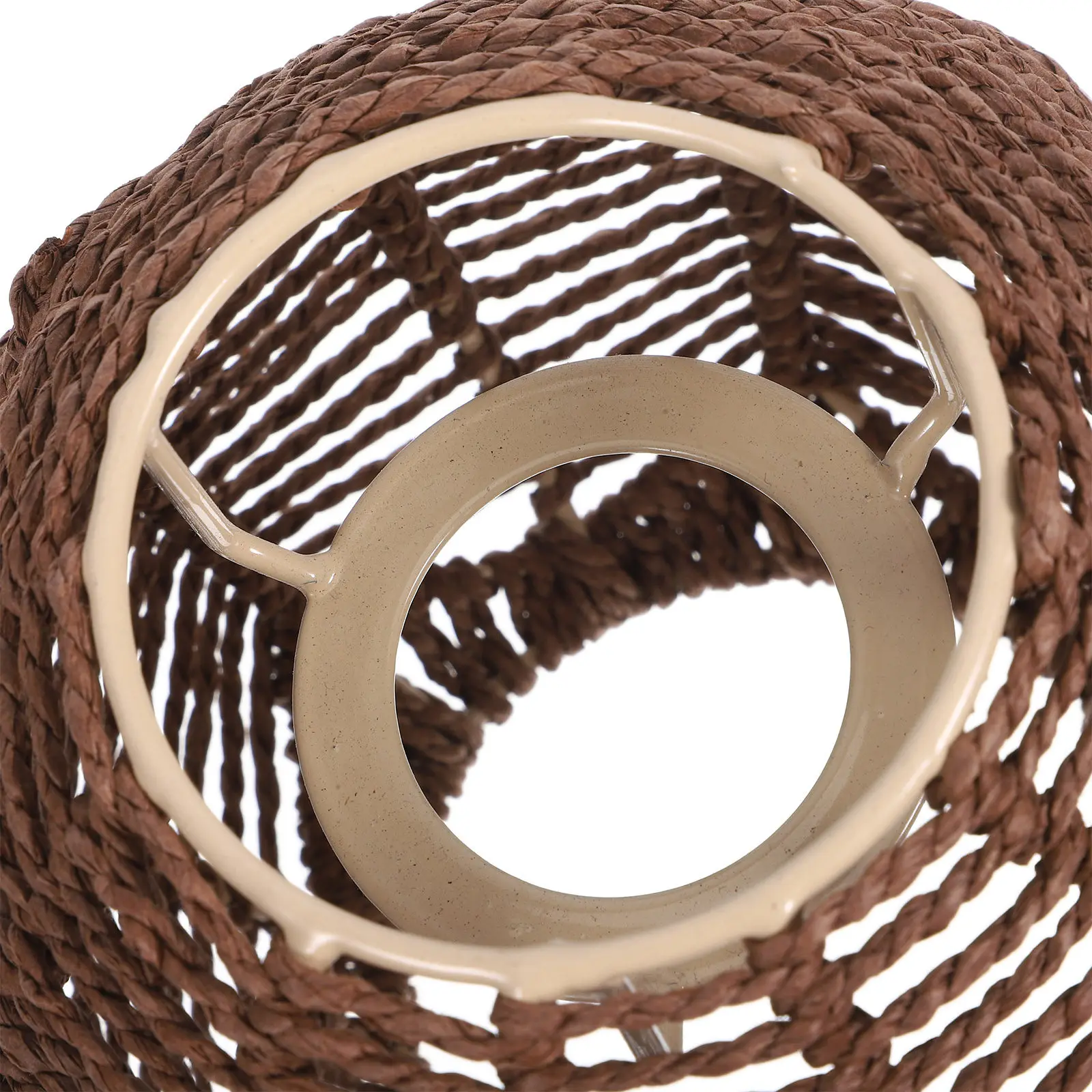 

Премиальный плетеный абажур для люстры, подвесного потолочного светильника, элегантный декоративный чехол для лампы из искусственного ротанга, декоративное освещение для дома