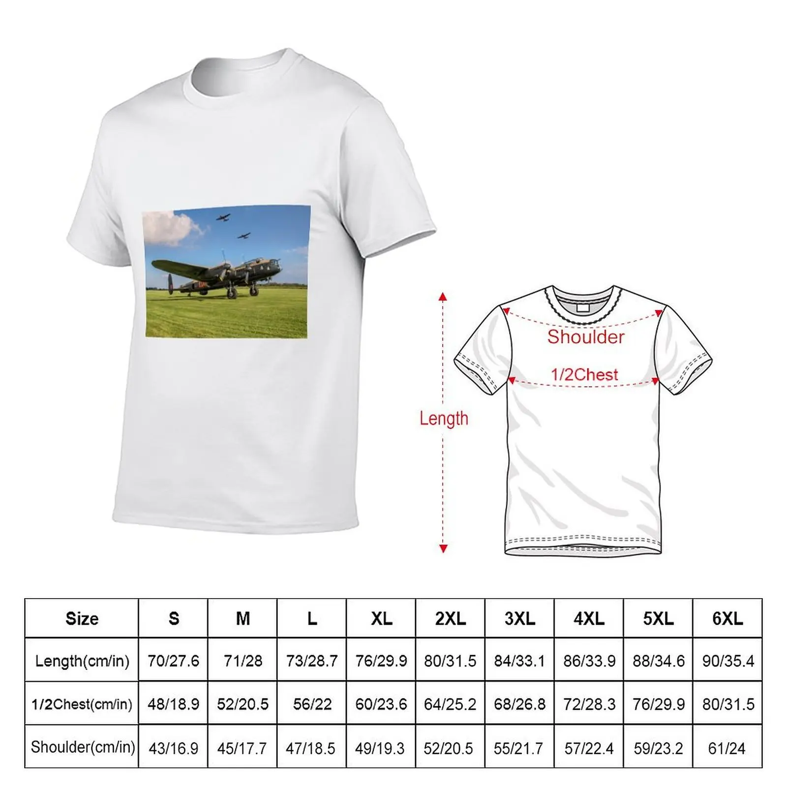 Three Lancasters #3 T-Shirt man graphic t shirt man t shirts for men casual printed t shirts for man T-Shirt