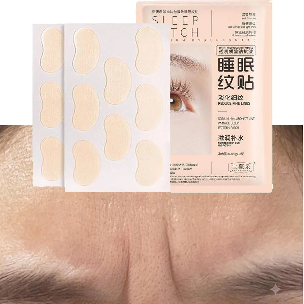 Collagen Water Soluble Eye Mask Remove Bags Dark Circles Anti Wrinkle Firming Patches Lifting Skin CarePatch 16 patches