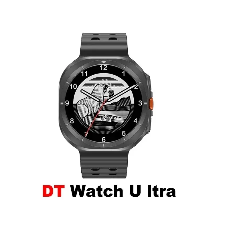 2024 DT Watch Ultra SmartWatch 47mm 32Gb الذاكرة الموسيقى المحلية بلوتوث دعوة ثلاثية الأبعاد القائمة بلوتوث الرياضة ساعة ذكية للرجال والنساء