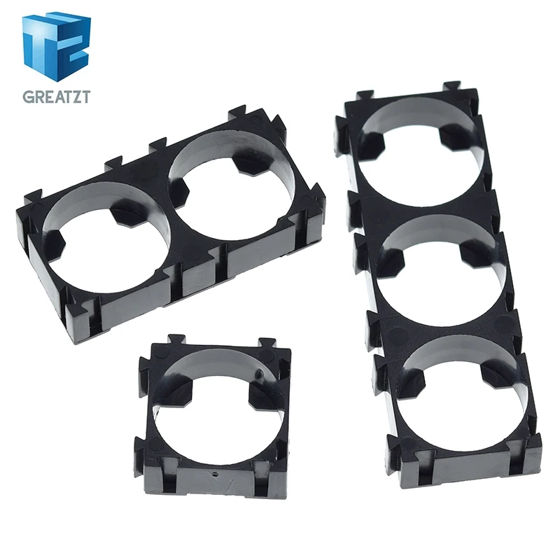 Plastic 1 2 3 Cell 18650 Battery Holder Bracket Cylindrical Batteries Pack fixture Anti Vibration Case Storage Box For DIY