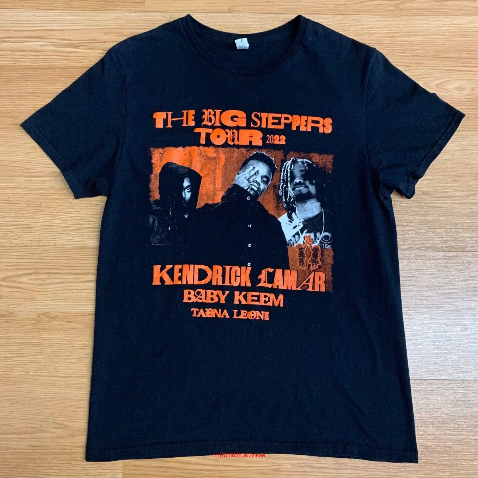 Футболка с длинным или коротким рукавом, с надписью «Kendrick Lamar The Big Steppers Tour 2022»