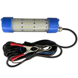 12V 60W/75W High Power lures led underwater fishing lamp squid fishing light pesca led fish attracting light