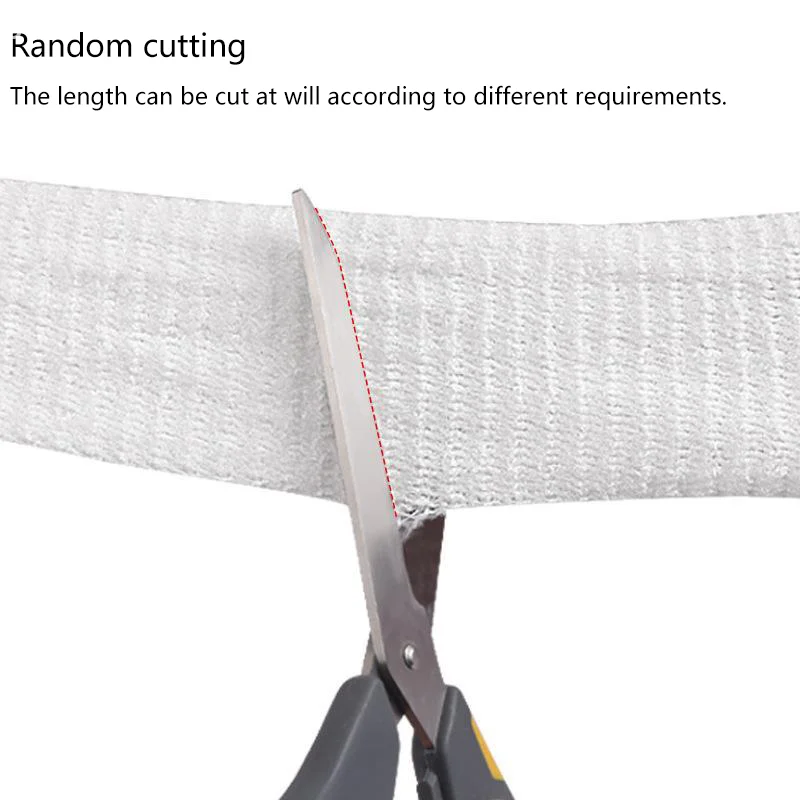 1 rotolo di rete elastica per medicazione per ferite, fasciatura tubolare, tubo a rete, garza tubolare, fissaggio, fasciatura traspirante, fermo per caviglia per adulti