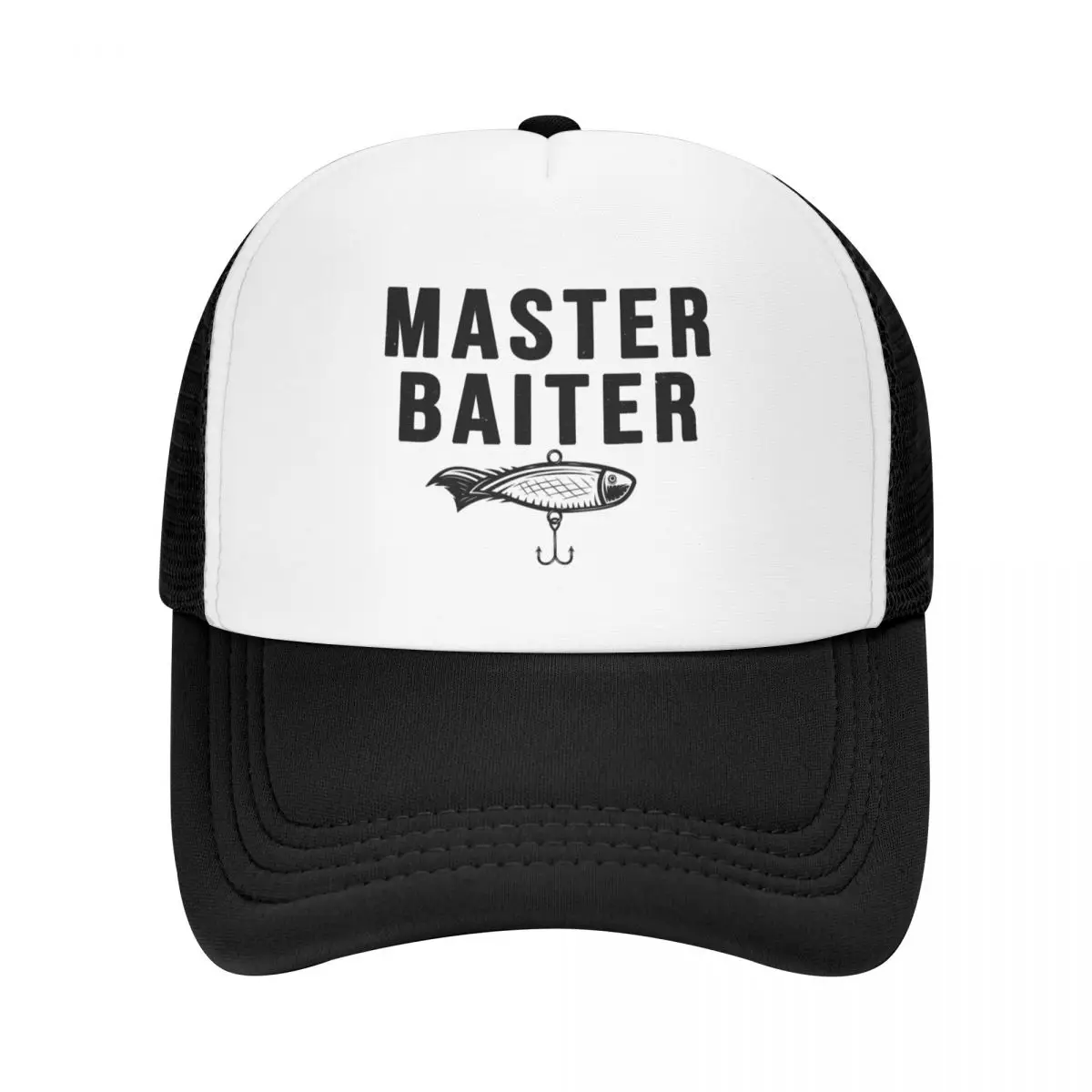 

Master Baiter - Funny Fishing Quotes Baseball Cap beach hat derby hat Hat men tactical cap Caps For Men Women's