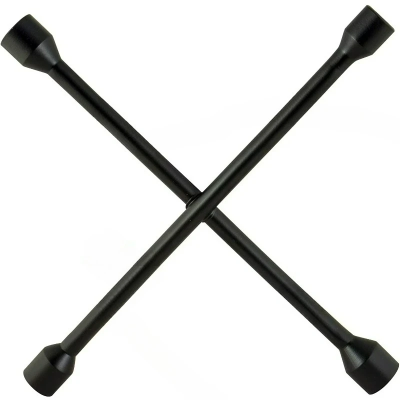 w-9010p 14-inch heavy duty sae lug wrench - 4-way cross wrench