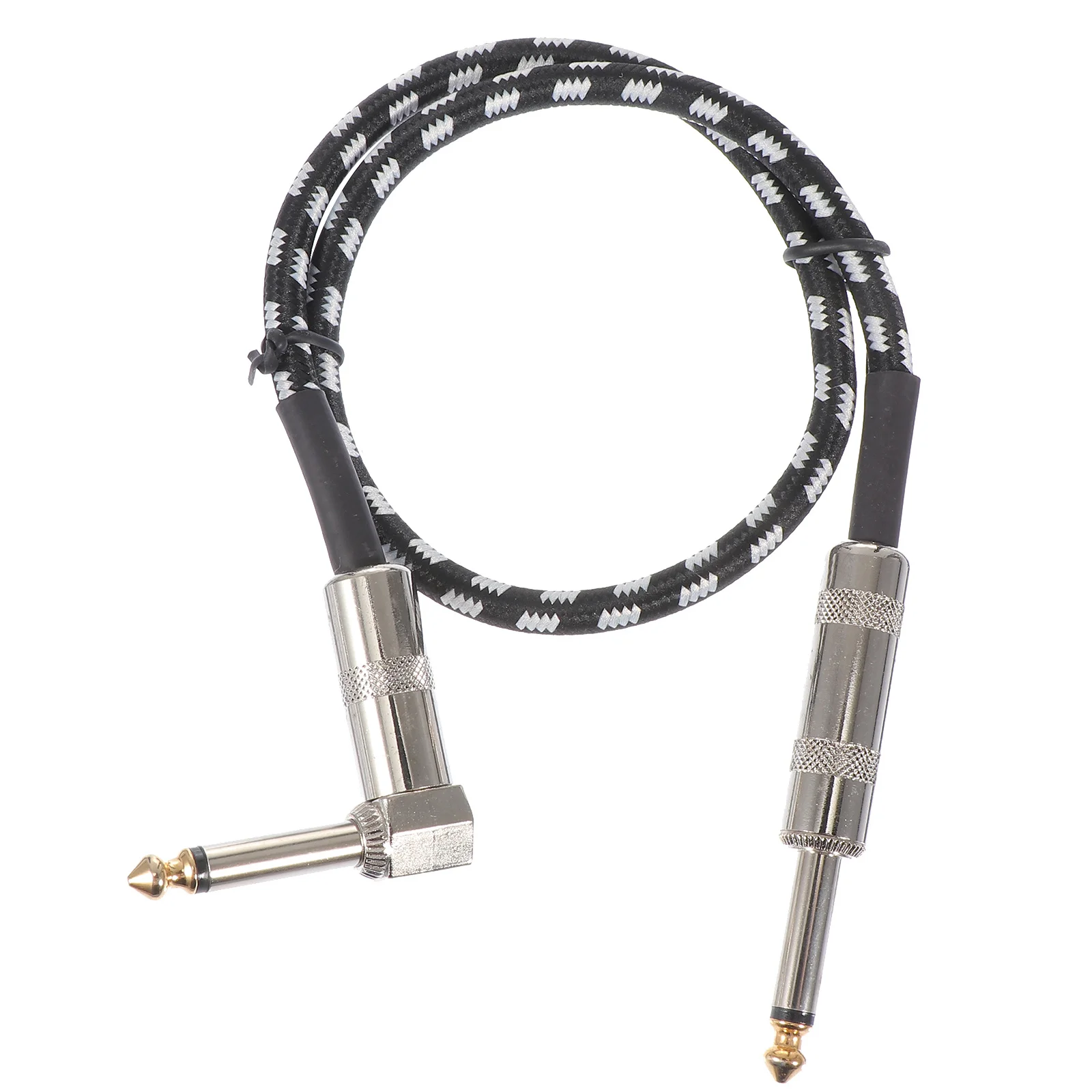 

1Pcs Guitar Audio Cable Excellent Sound Quality Practical Durable Connector Stable Quality for Electric Guitar Mobile Phone