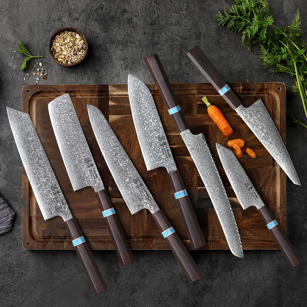 F.YOUNG Juego de Cuchillos de - Commercial Kitchen Knife Set reseña y precio