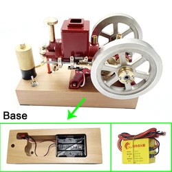 Metal Gasolina Motor Model Acessórios Base com Switch/Igniter/Flame Plug Ring/Carburador Acessórios