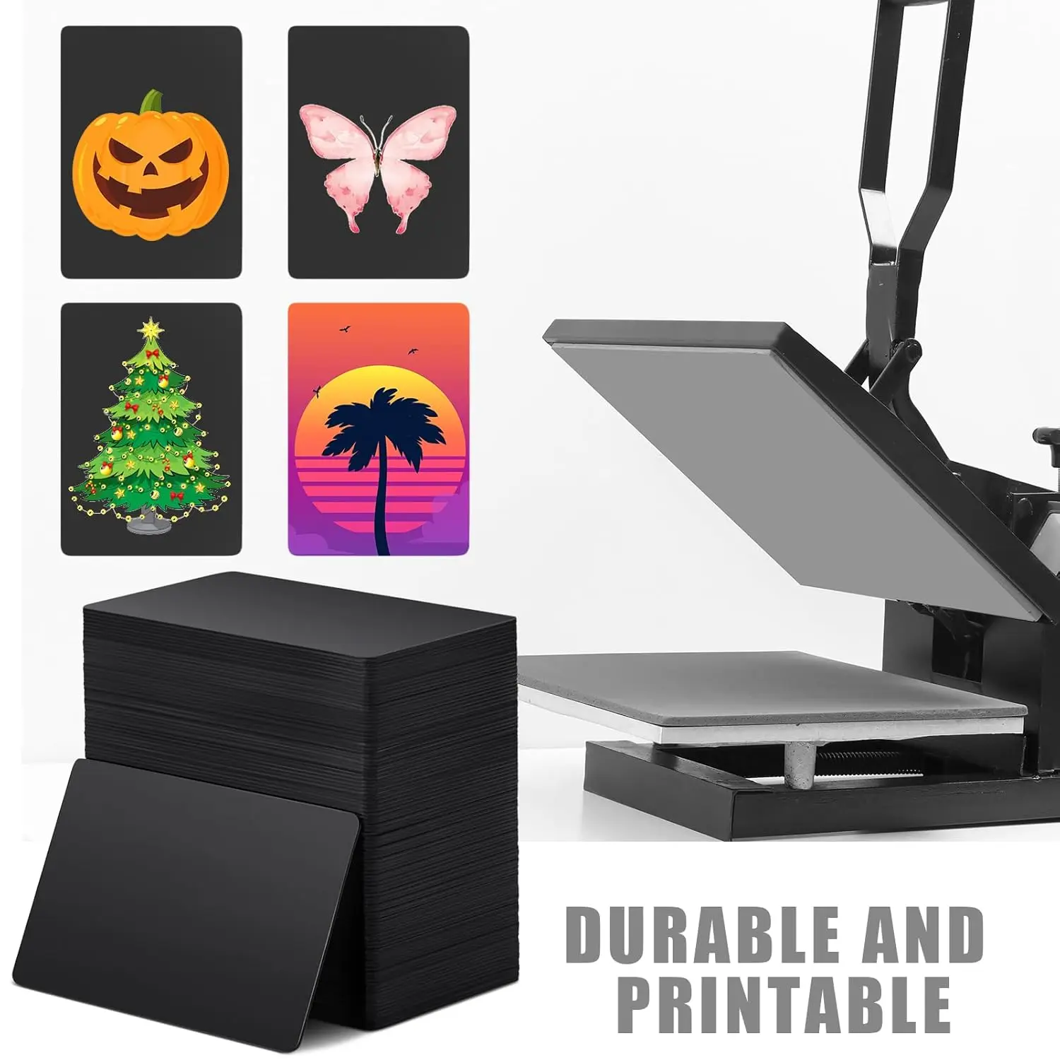 NFC Blank PVC Black Cards 504 Bytes Cards Programmable NFC Tags NFC Business Card Digital Chip Cards Compatible with NFC Enabled