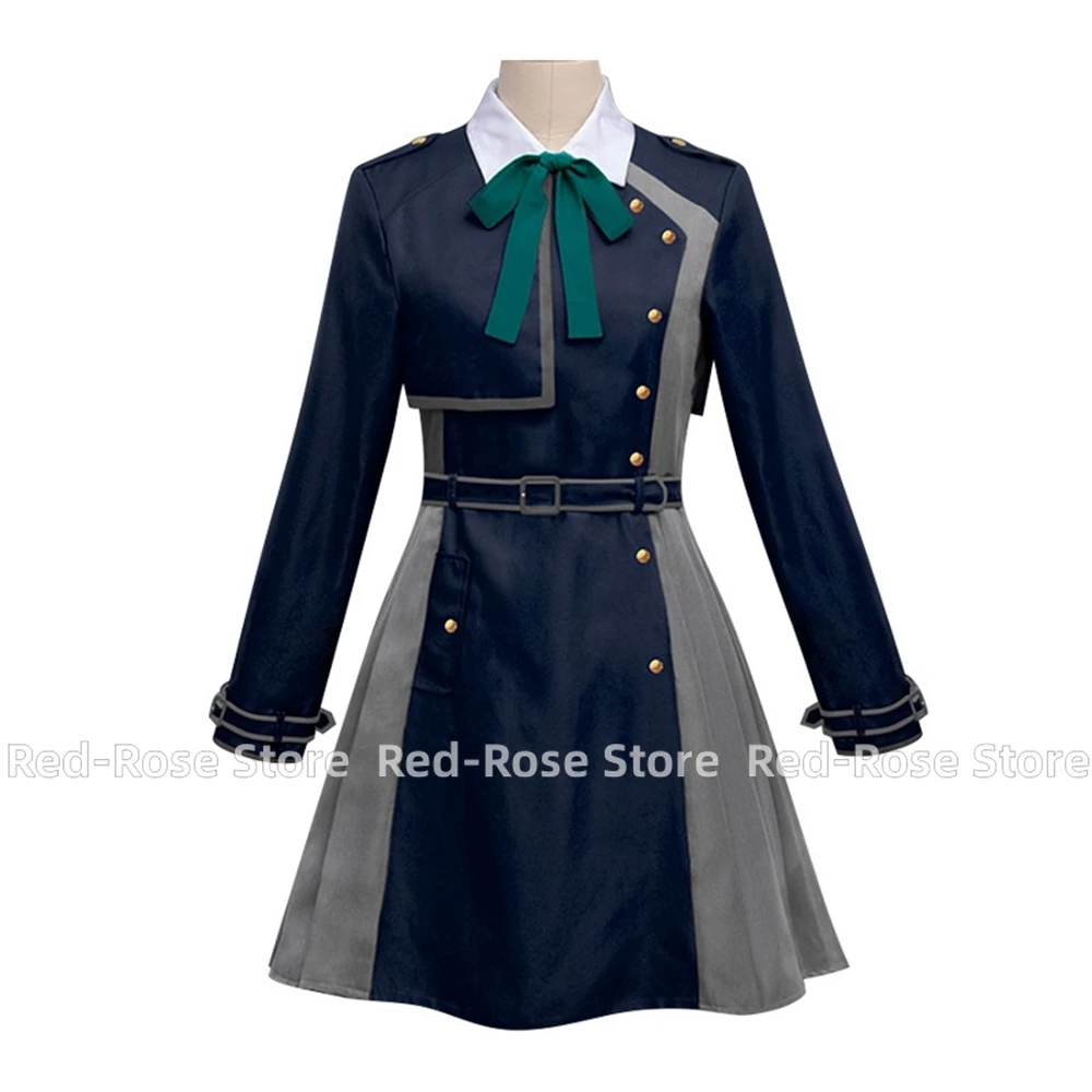 Unisex Anime Cos Lycoris Recoil Inoue Takina Cosplay Costumes Halloween Christmas Party Sets Uniform Suits