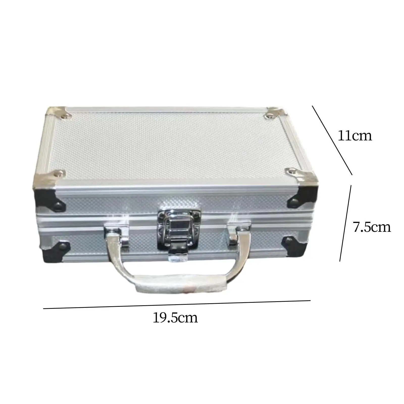 Chip Case Storage Container Cards Box Durable Wear Resistance Portable Collect Box Chip Organizer Holder for Men Adults