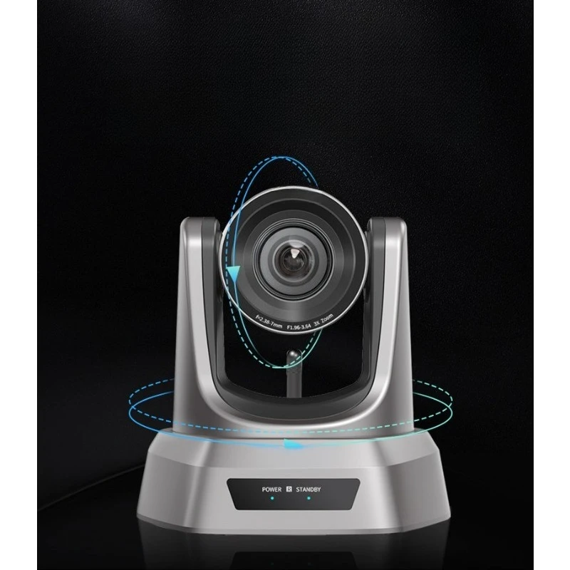 System kit: wireless 1080P HD conference room camera equipment, 4k camera head, wireless omnidirectional microphone