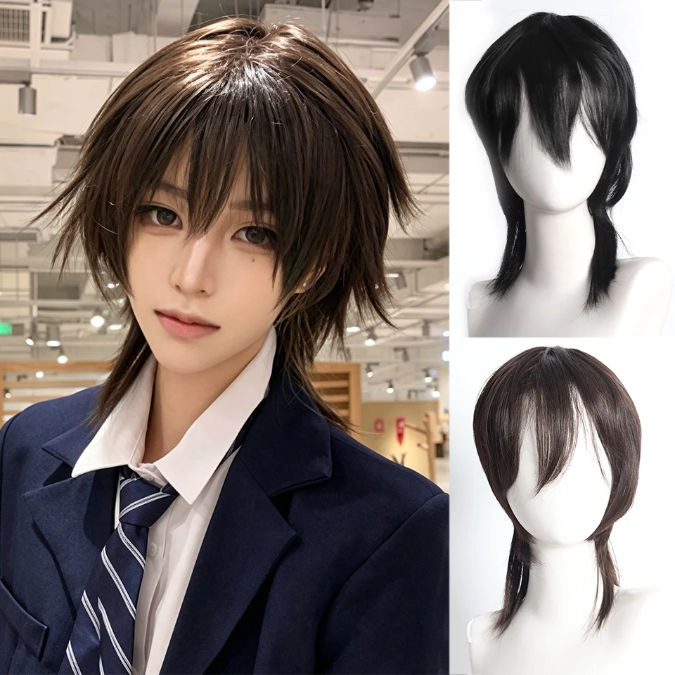 peruca-sintetica-masculina-com-cabelo-curto-liso-em-camadas-estilo-mullet-serie-aniversario-para-cosplay-cobertura-total-da-cabeca