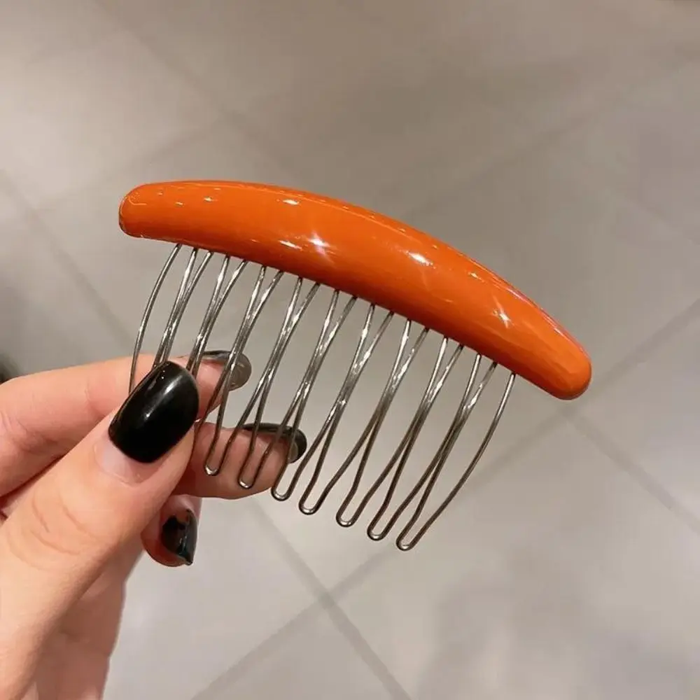 Hair Comb Hair Comb Hairpin Candy Color Hair Clip Barrettes Hair Comb Clip Styling Tools Korean Style Headwear Broken Hair Clip – Buy with Discount from AliExpress