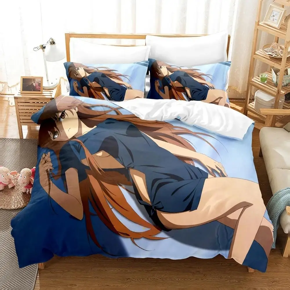 

Ookami-san To Shichinin No Nakama-tachi Bedding Set Single Twin Full Queen King Size Bed Set Adult Kid Bedroom Duvet Cover Sets