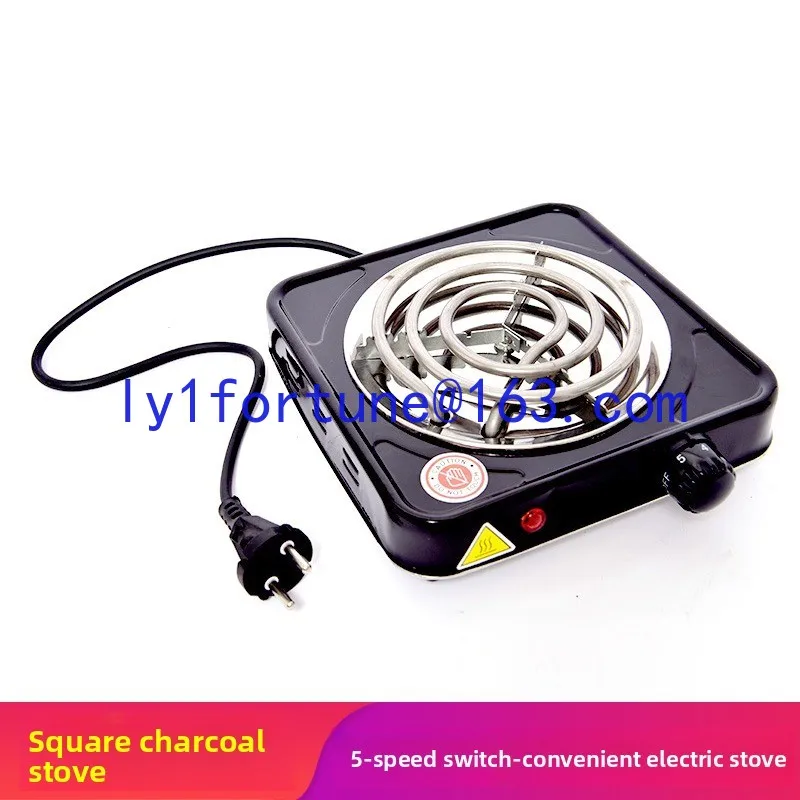 Coconut shell charcoal special Arabic hookah square furnace 5-speed switch convenient electric heating furnace
