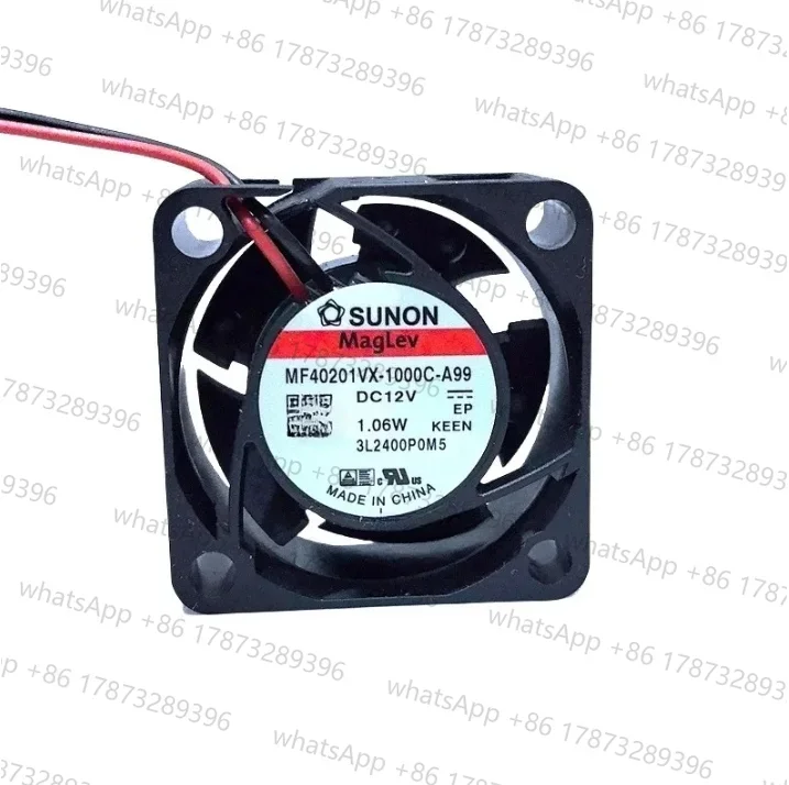 Ventilador de Resfriamento Novo MF40201VX-1000C-A99 MF40201VX-1000C-G99 MF40201VX-1000U-A99 MF40201VX-1000U-G99 12VDC 1.06W 40x40x20mm