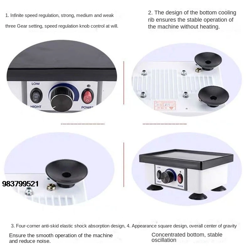 

Good Price NEW 120W 51B Dental Gypsum Oscillator Dental Laboratory Equipment Gypsum Shake Machine Dental Model Vibration