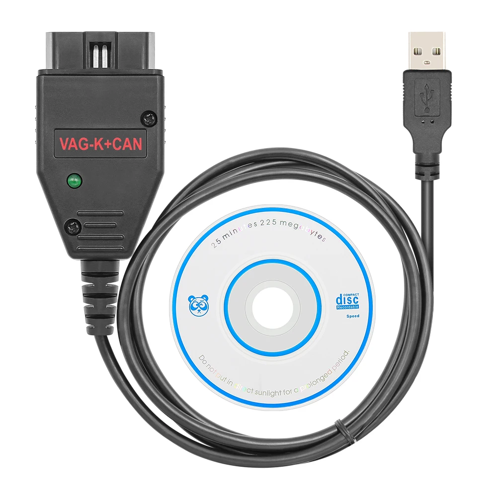 VAG K+CAN Commander 1.4 OBD2 Diagnosegerät OBD 2 OBDII Scanner mit FT232RL PIC18F25K80 Chip Kabel für VW/AUDI/Skoda/Seat – Detail 9