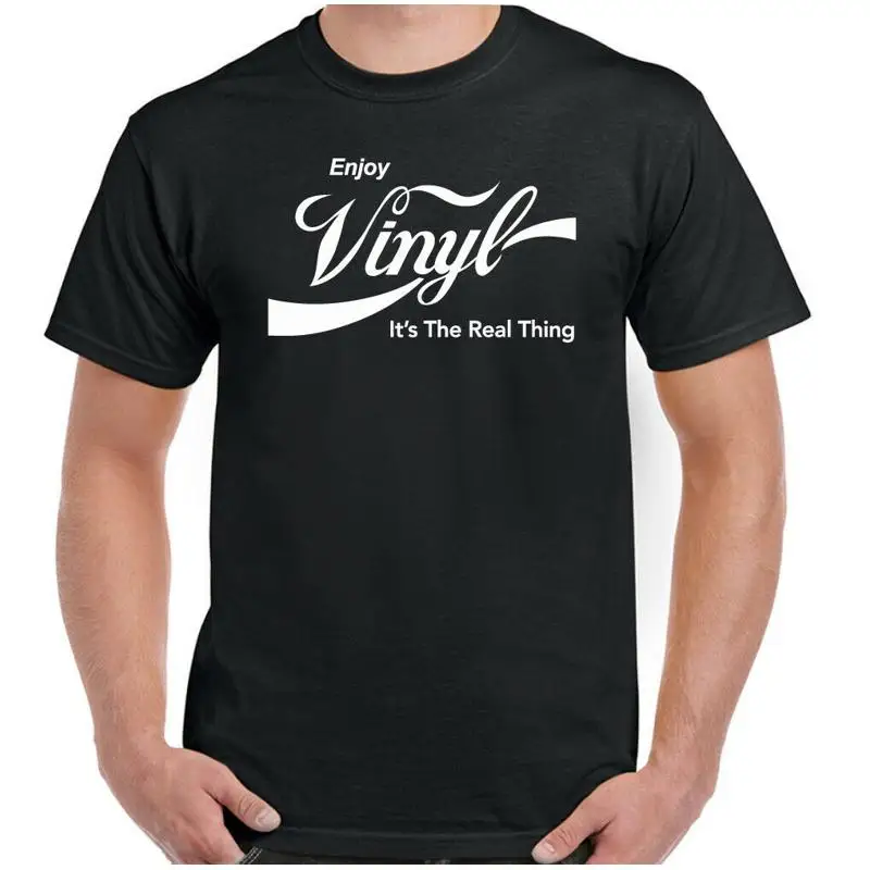 Vinyl T Shirt Mens … - image