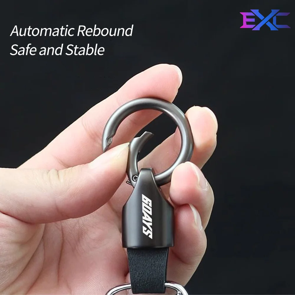 For KTM 6Days 250 300 450 500 EXC EXC-F XC-W TPI Six Days 6 Accessories Motorcycle Finger Ring metal keychain keyring Key Chain