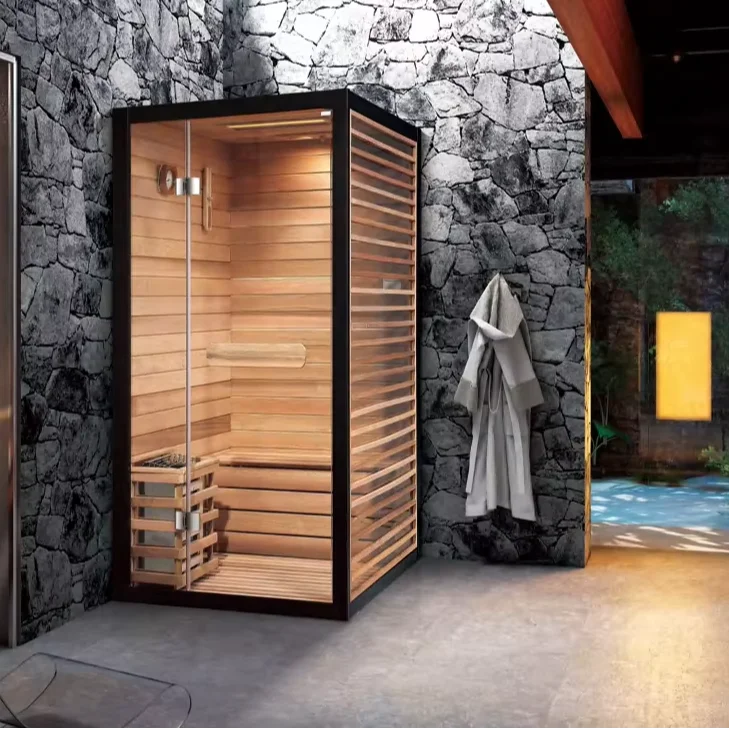 Infrared Sauna Room, Commercial Grade Dry Sauna for Gym Spa, 2-3 Person Capacity, Health Benefits, Detoxification, Relaxation
