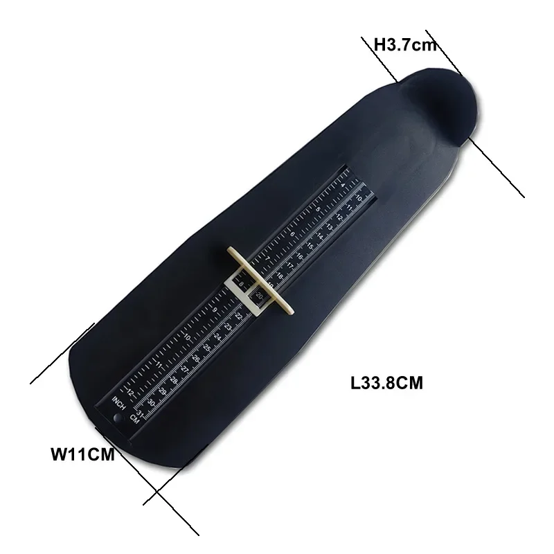High quality foot measuring device,compatible with both left and right feet,with clear scales, used for infants,children,adults