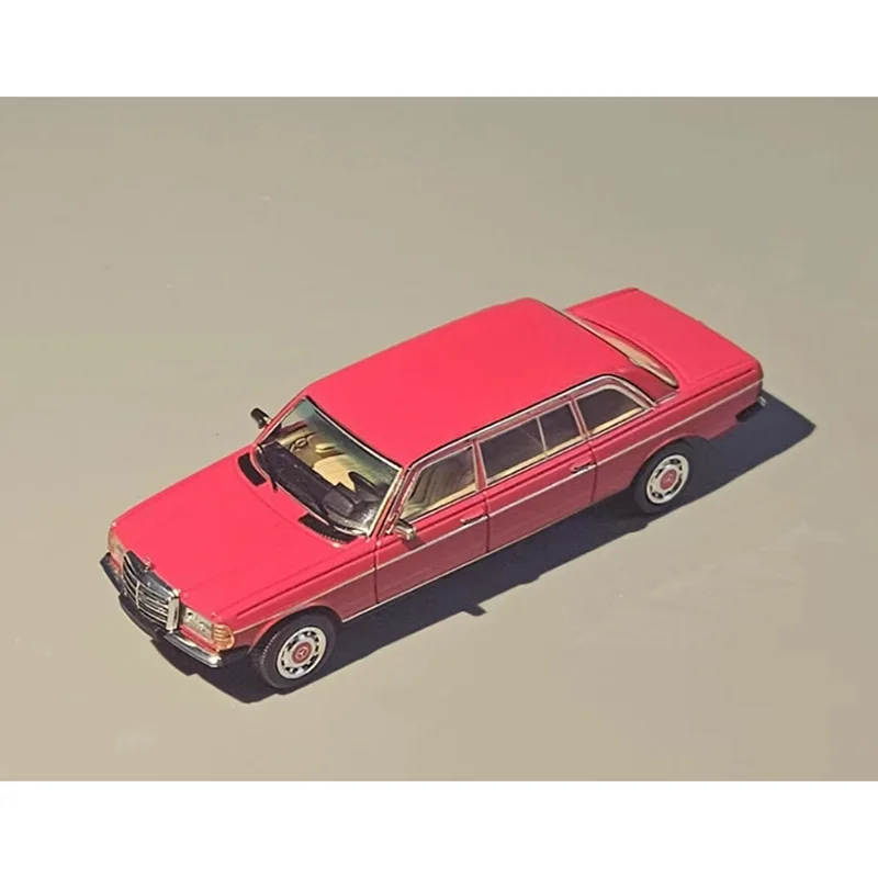 Jiyi & goc diecast 1/64 escala 230e v123 estendido modelo de pequim exposição edição limitada liga modelo de carro coleção