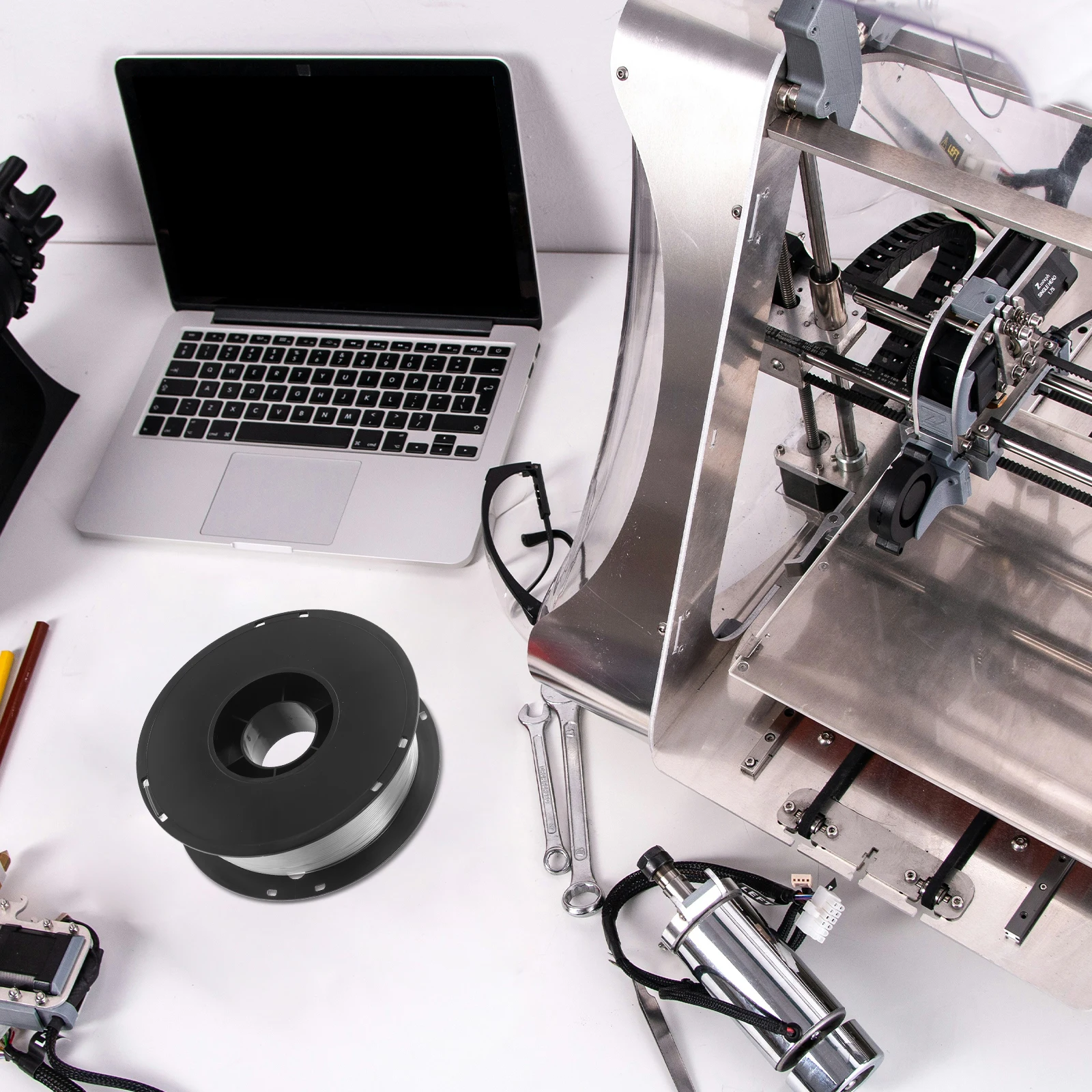 

1Kg Transparent Petg Filament 175mm Strong Impact Resistance 3D Printing Material Accessories Printer Parts