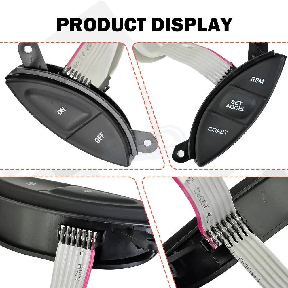 For Ford Explorer Sport Trac Ranger F150 1998 1999 2000 2001 2002 2003 Steering Wheel Cruise Control Switch F87A9D809BA SW-5928 - view 4