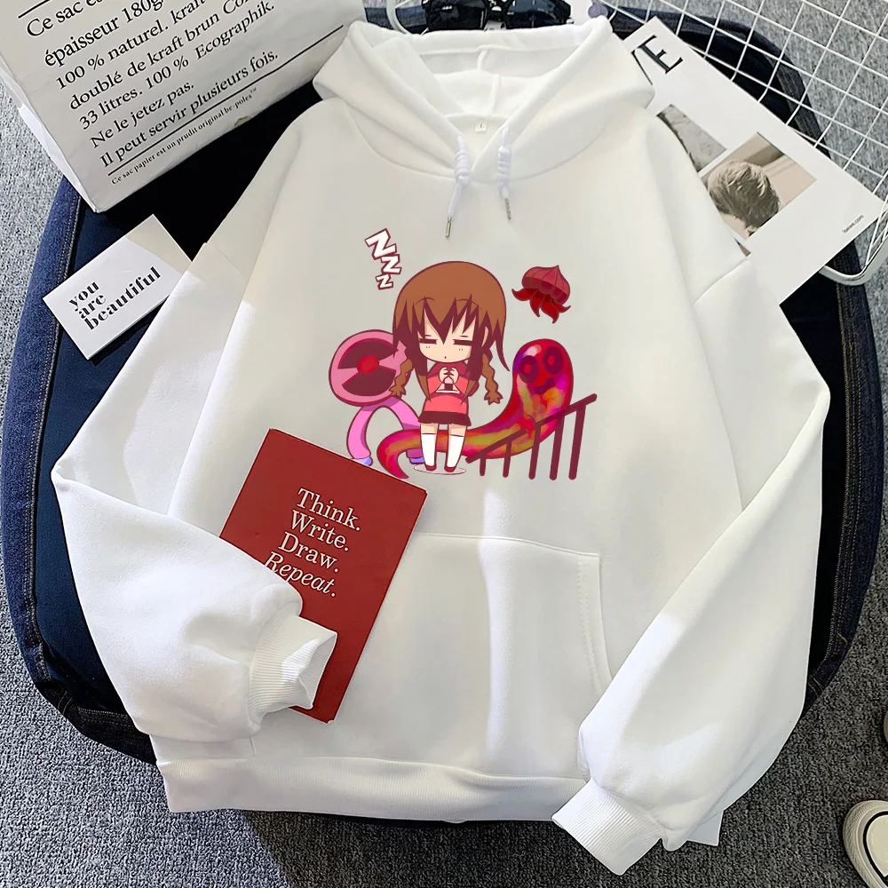 Yume Nikki Hoodie Cute Funko Pop Comic Sweatshirt Fleece Comfortable with Hooded Clothing Women/men Casual Long Sleeve Pullovers