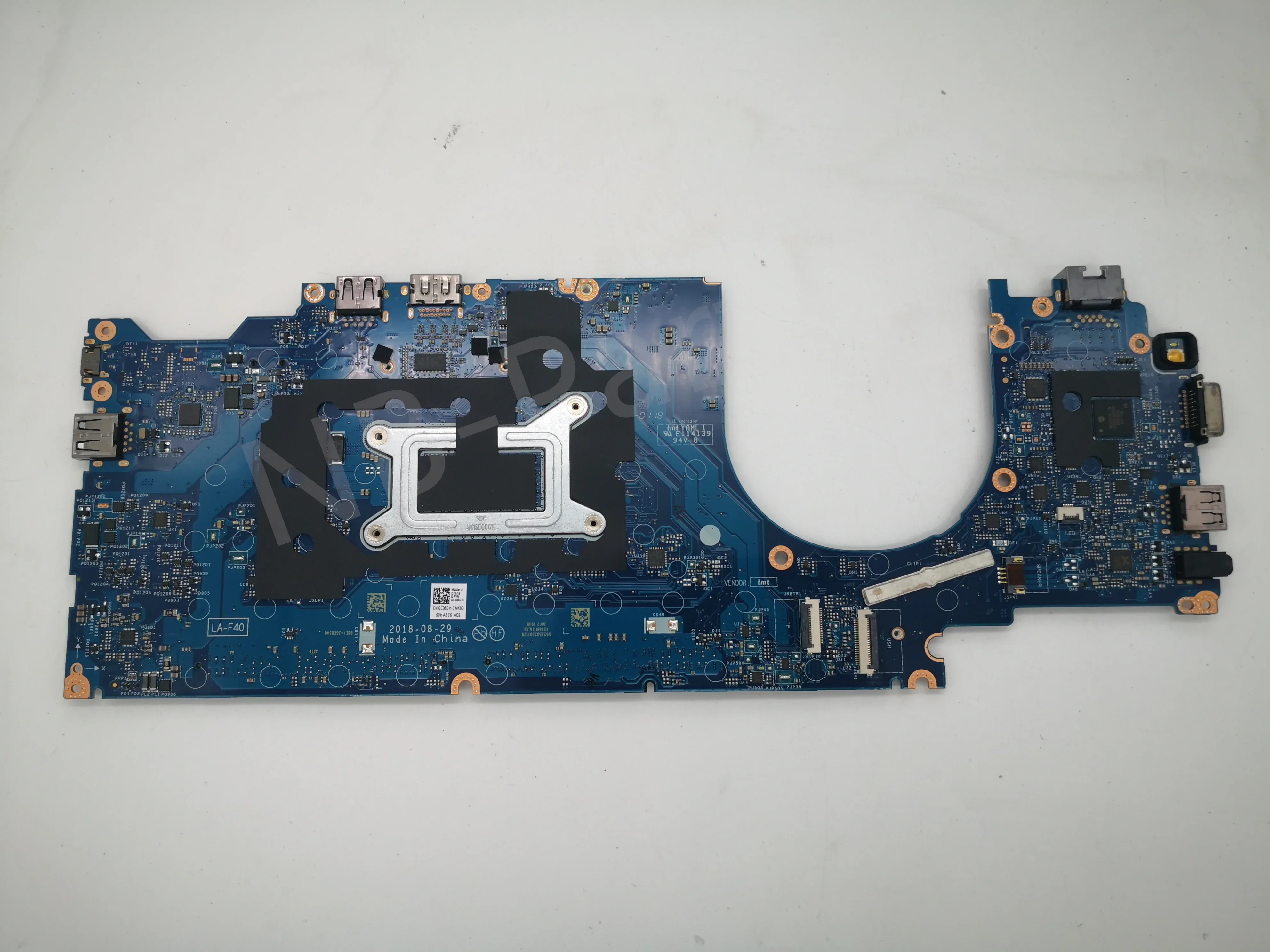 Second-hand 95 new 0C08DH for Dell Latitude 5490 Computer motherboard VI5-8350U LA-F401P