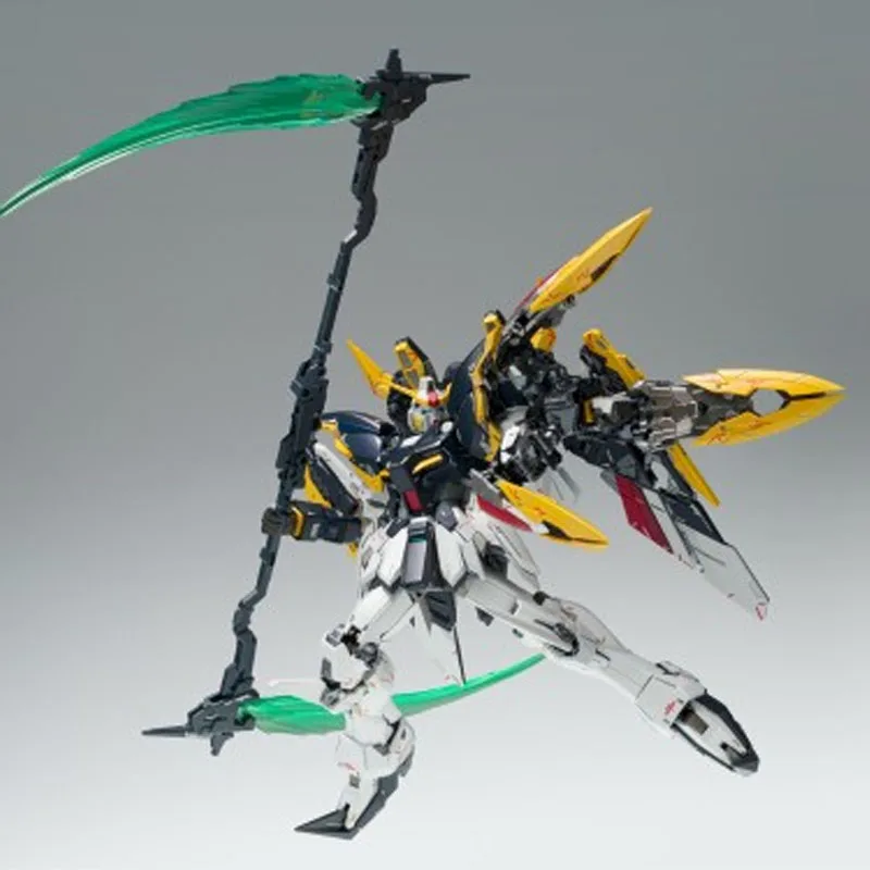 Bandai original gffmc deathscythe gundam frutas morcego equipamento anime figuras de ação brinquedos para meninos presente natal modelo colecionável