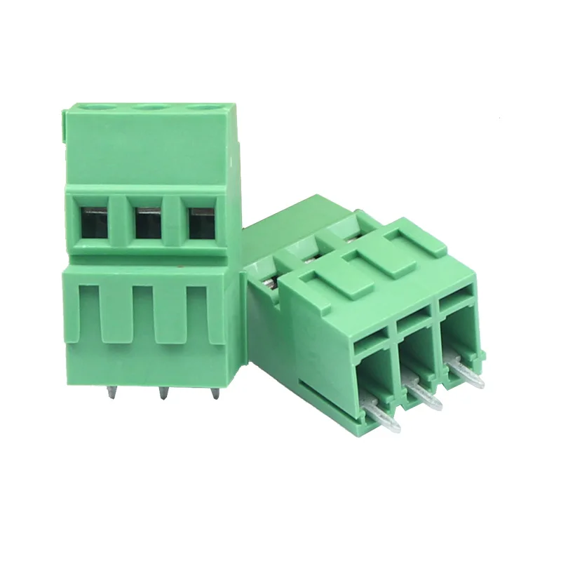 25/50PCS DG500H KF128H 5.08&5.0mm Pitch High Profile Screw PCB Terminal Block, Modular 2P 3P Circuit Board Connector