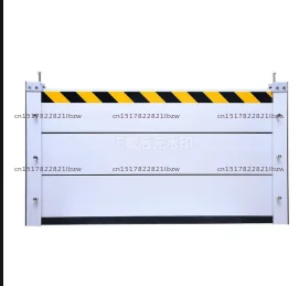 Aluminum alloy flood control and water control baffle underground garage waterproof baffle